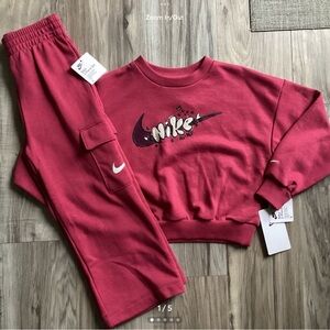 Nike girls Sweatshirt and sweatpants Set(NWT) ~FIRM, NO OFFERS ACCEPTED~